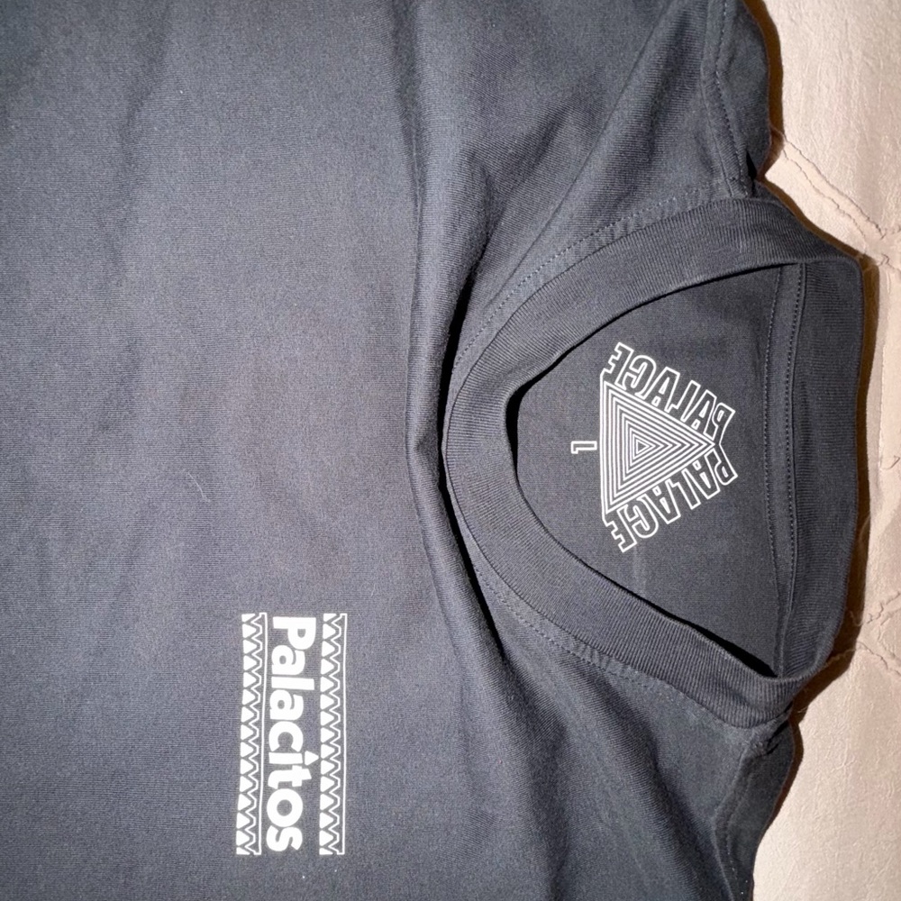 PALACE Gray Short Sleeve Tee